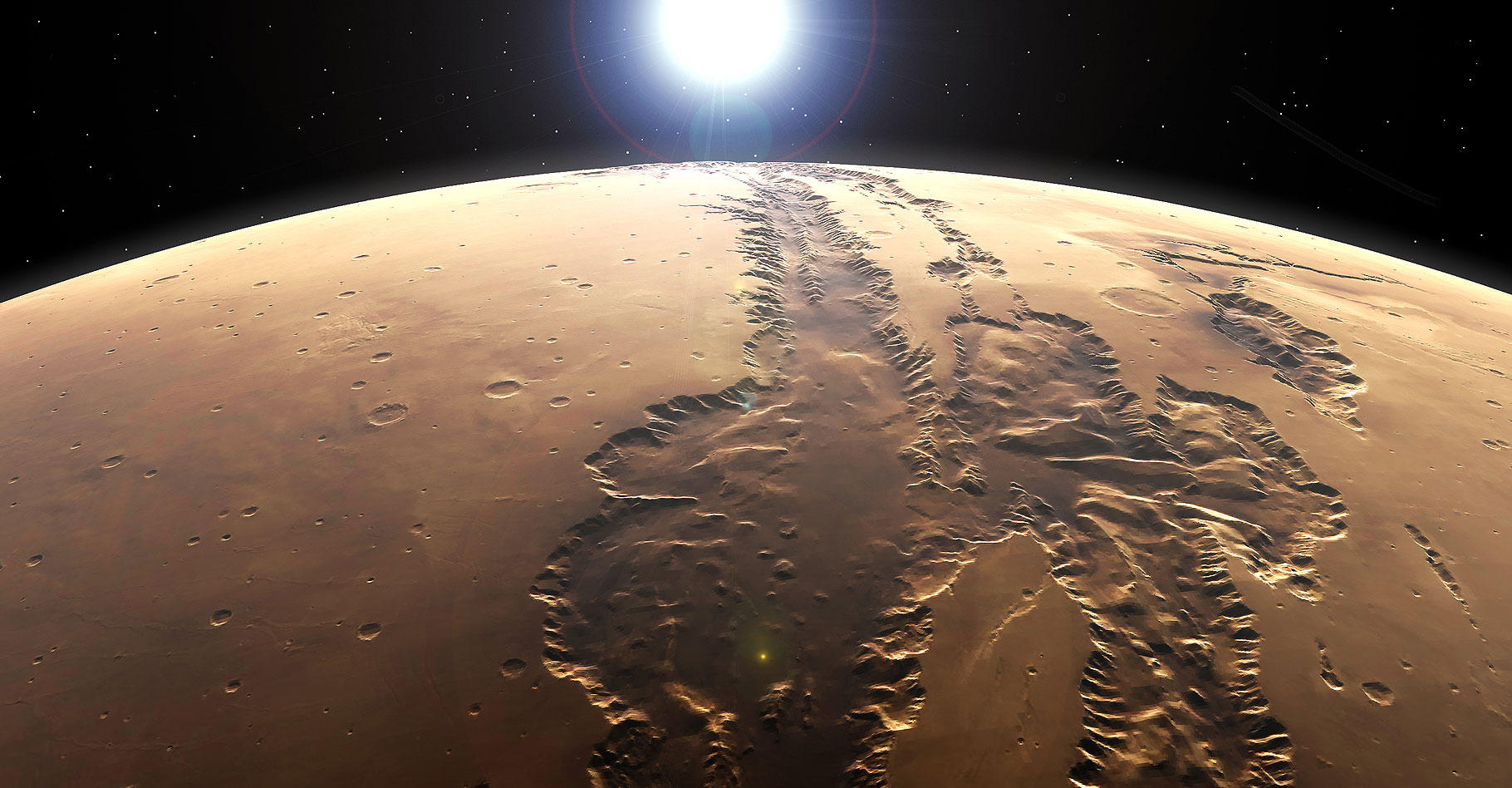 Valles Marineris.&nbsp;© Kevin Gill 6&nbsp;CC BY-SA 2.0