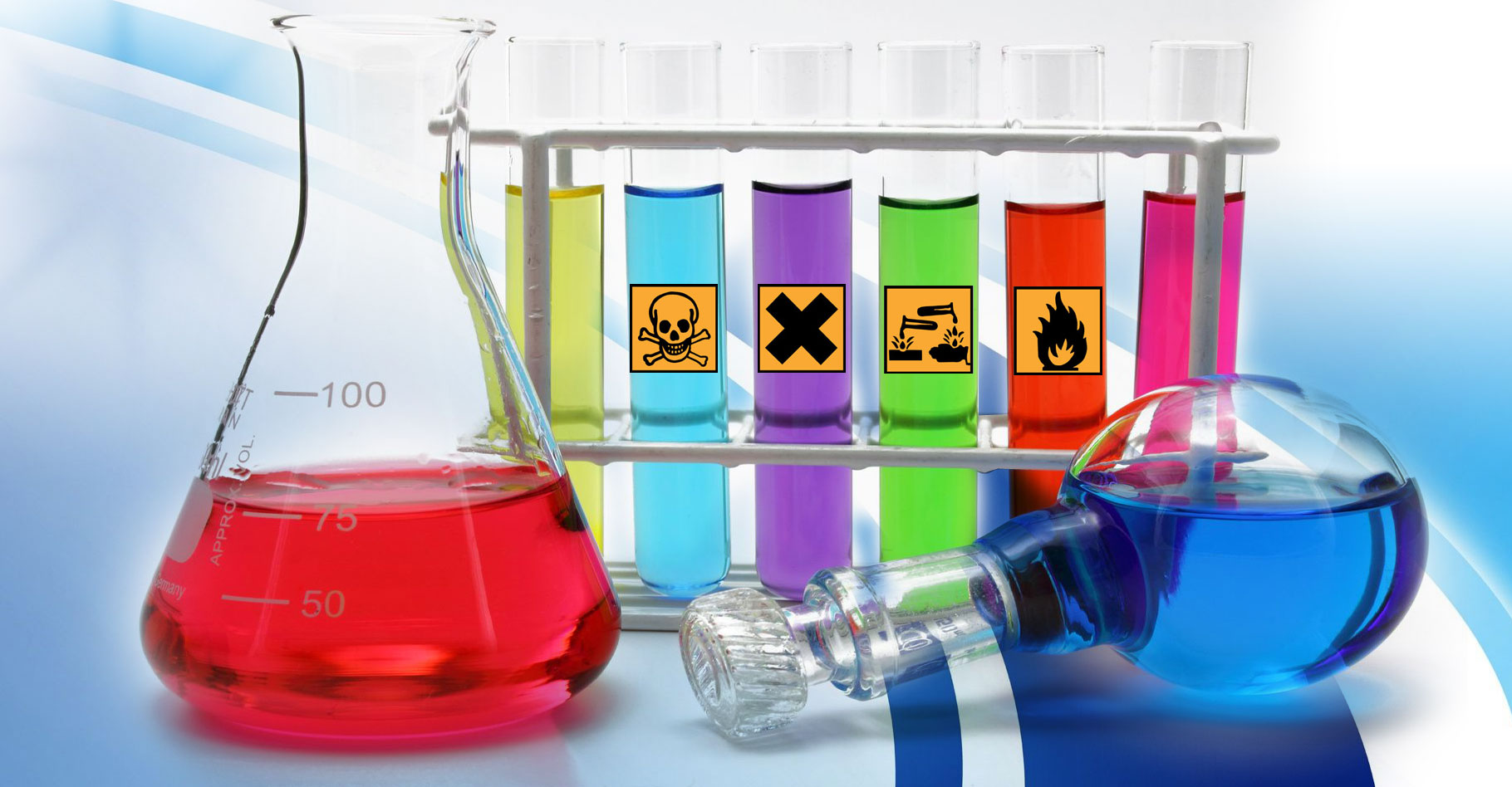 Les dangers des produits chimiques. © Domaine public