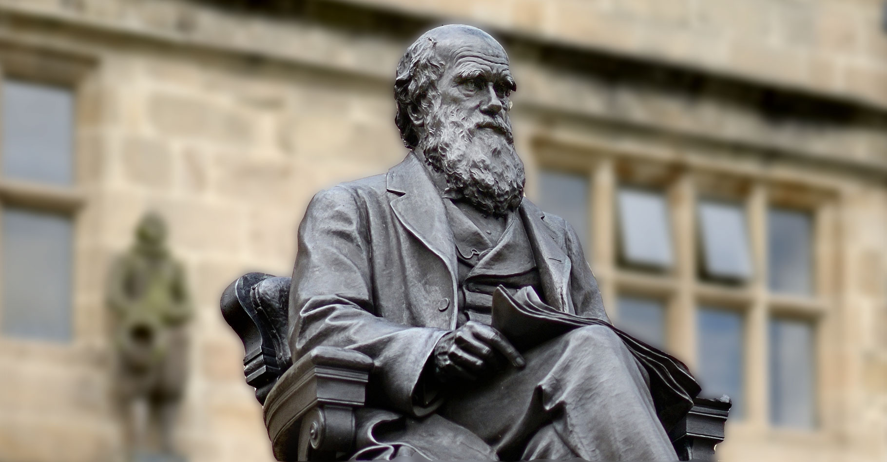 Statue de Charles Darwin. © Velodenz - CC BY-NC 2.0