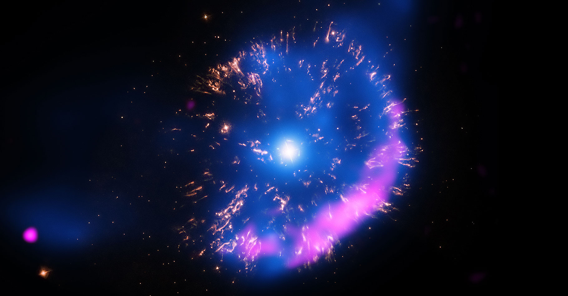 Mini Supernova.&nbsp;© X-ray, Nasa/CXC/Riken/D.Takei et al.
