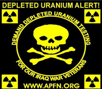 L'uranium appauvri (depleted uranium) peut être fortement irradiant ou non selon sa filière d'origine. © DR