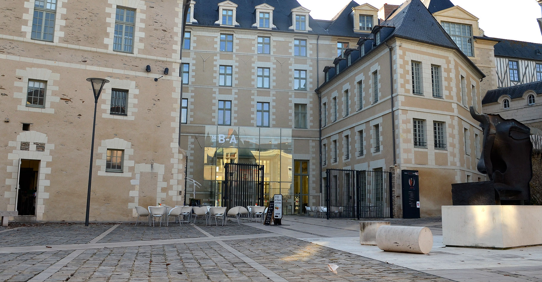 Le musée des Beaux-Arts d'Angers et la galerie David d'Angers