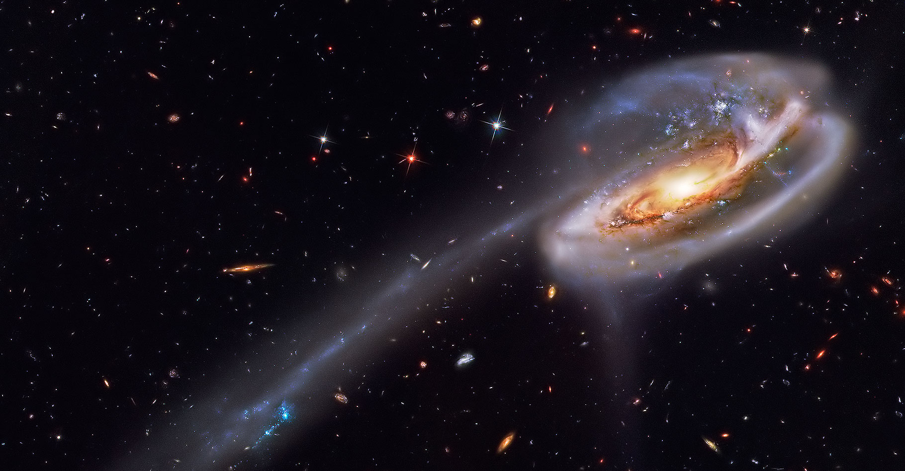 La naissance des étoiles.&nbsp;© Hubble Legacy Archive, ESA, NASA
