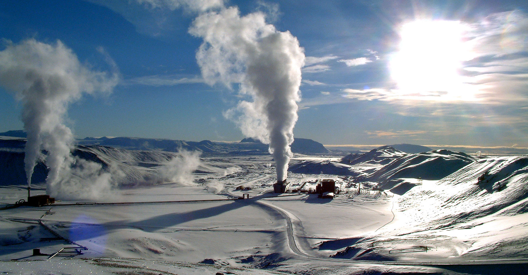 De la pompe à chaleur au puits canadien. © Ásgeir Eggertsson - CC BY-SA 3.0