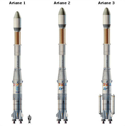 Deux nouvelles Ariane : Ariane 2 et Ariane 3