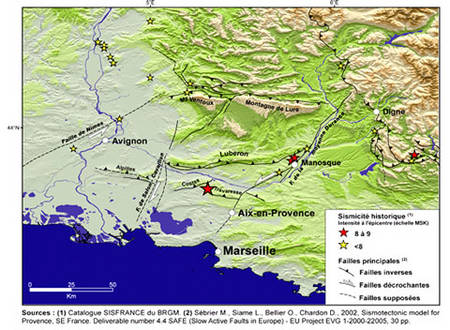 Les Tremblements de Terre en Provence
