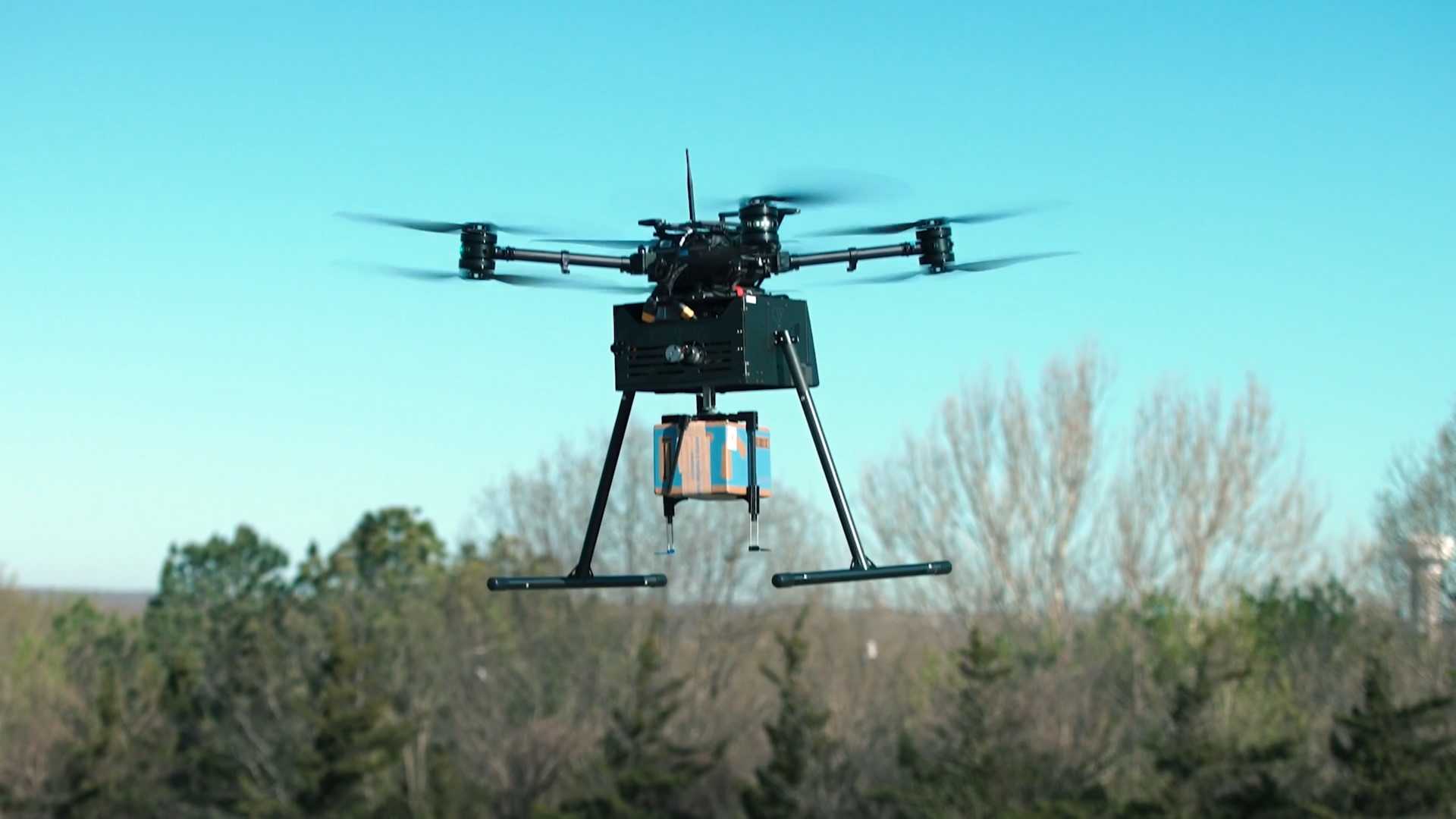 DroneUp, le service de livraison par drone, va équiper ses appareils de piles à combustible à hydrogène. © DroneUp