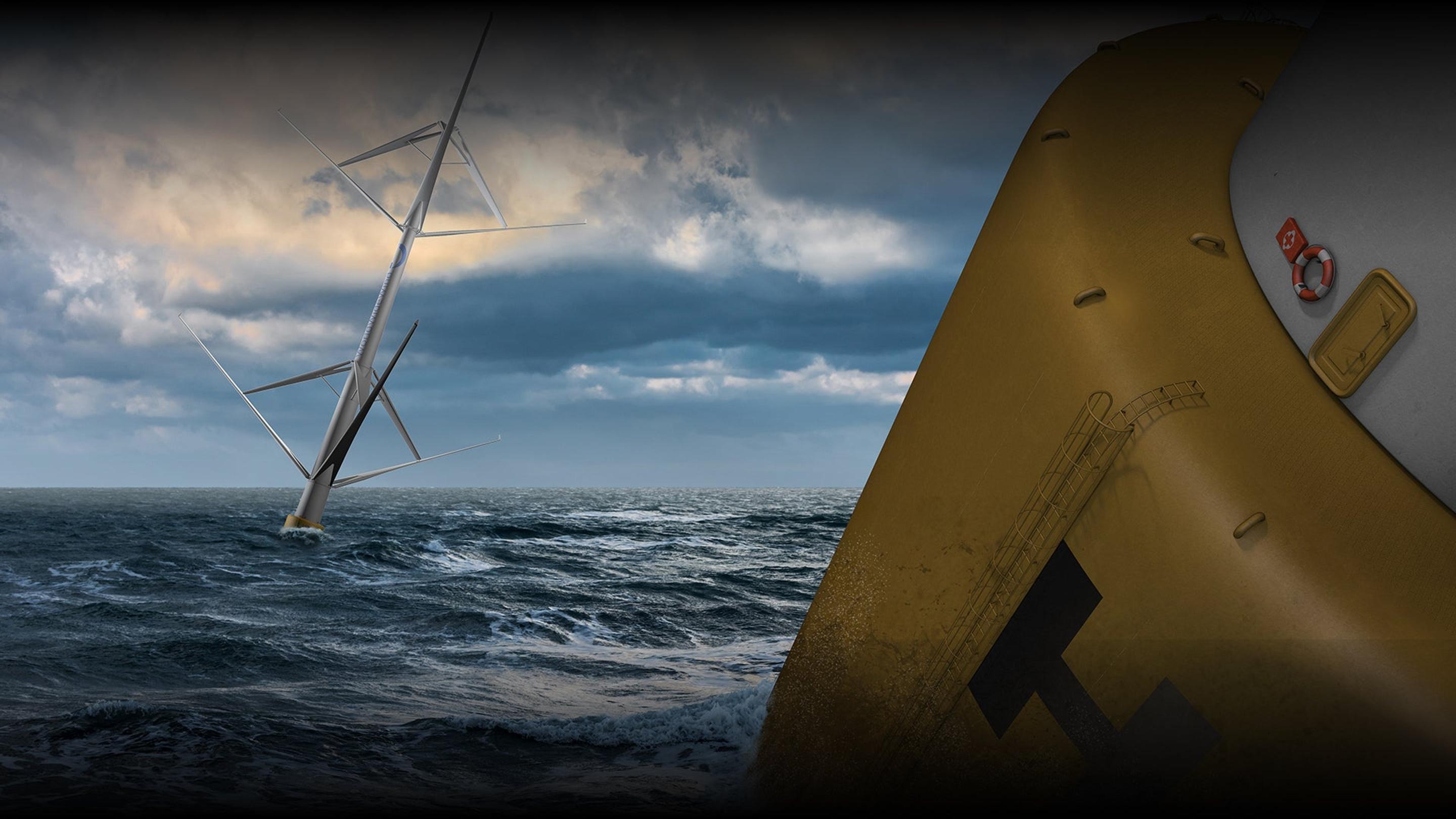 Les éoliennes marines géantes et flottantes pour une nouvelle