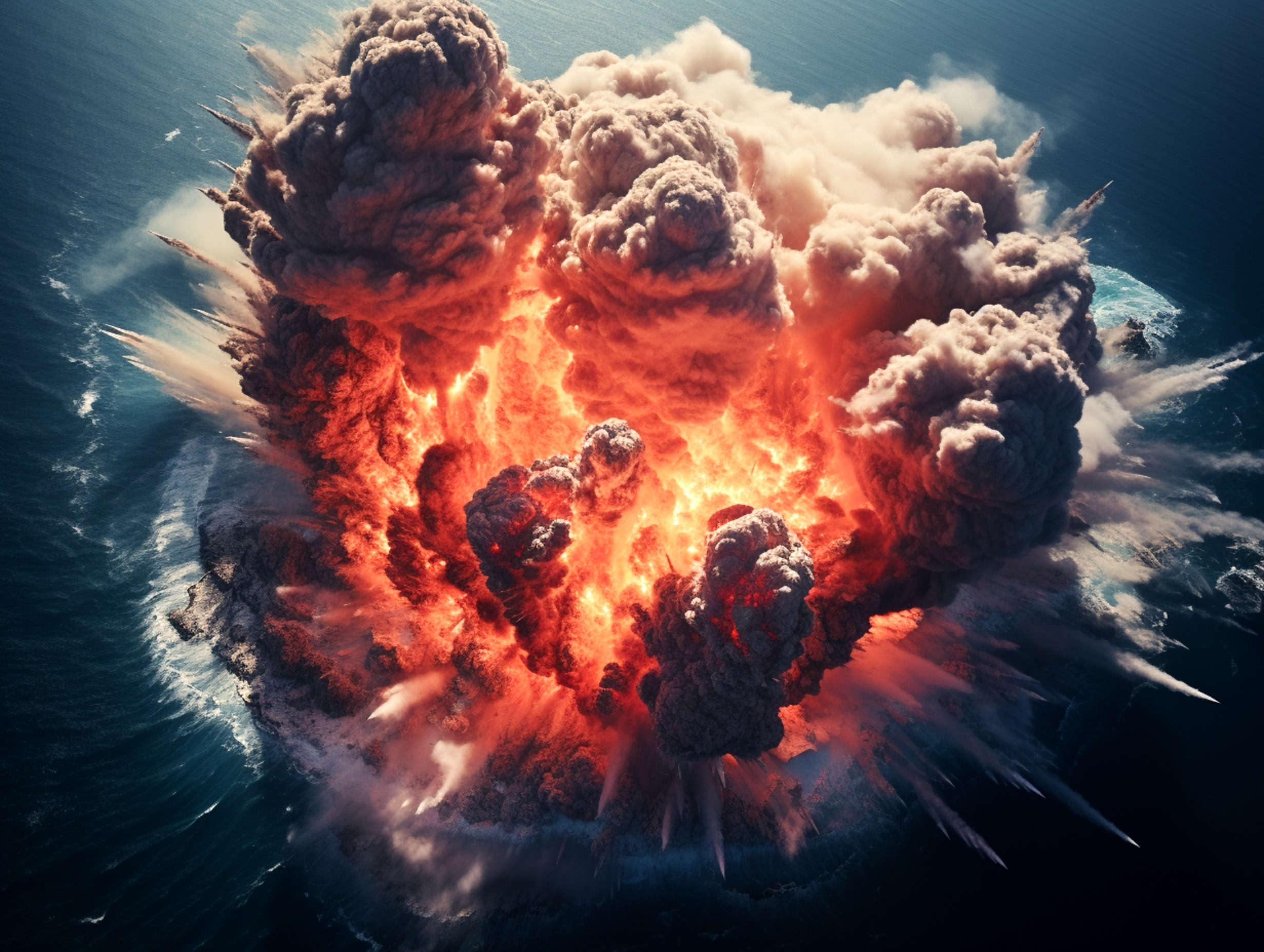 Une très puissante éruption aurait eu lieu sur le volcan Santorin il y a 520 000 ans. © Ong, Adobe Stock