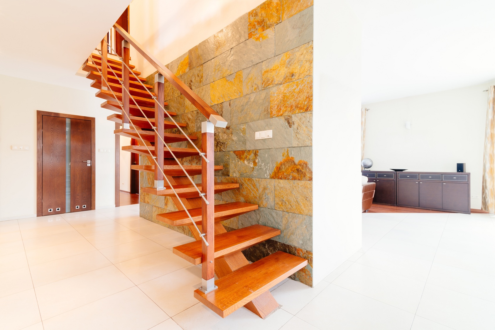 Choisissez votre escalier en fonction de l'usage, sans négliger l'esthétique. © Fotolia