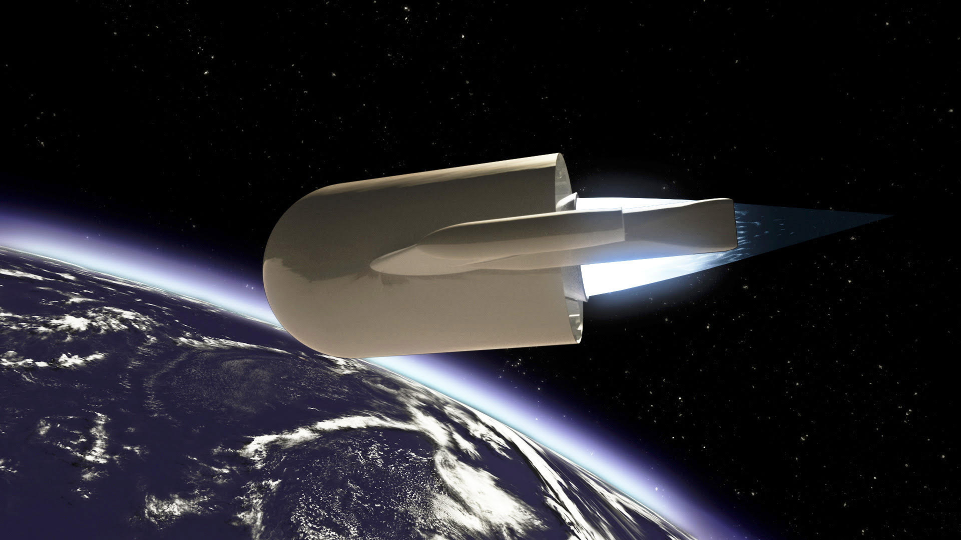 Plus flexible et moins coûteux qu’une réutilisation totale, le concept d'Adeline peut s'adapter à n'importe quel lanceur mais il va de soi qu'Airbus DS le destine à Ariane 6. © Airbus Space Systems