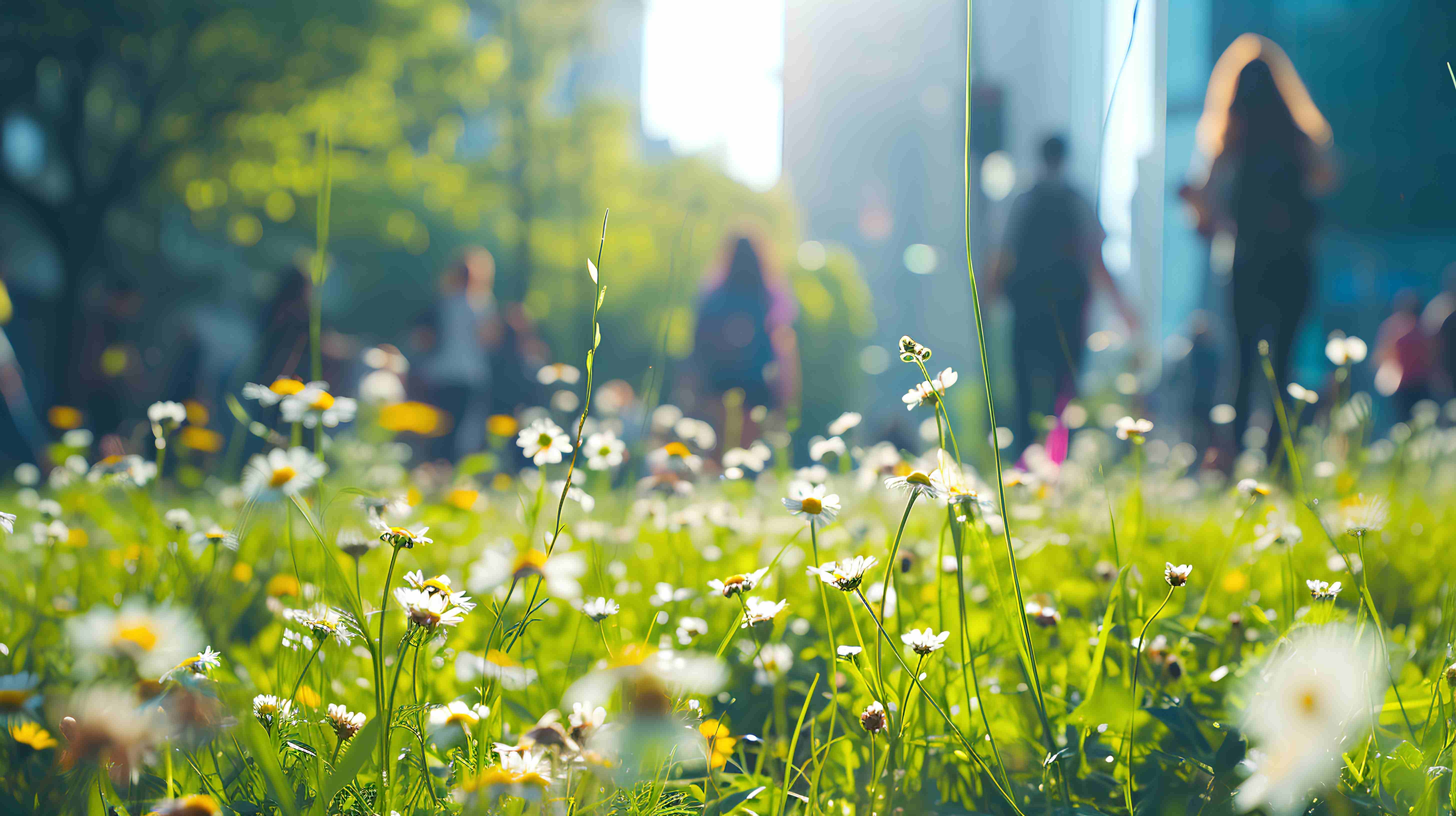 Il est indispensable de disposer d'espaces verts en ville. © TensorSpark, Adobe Stock