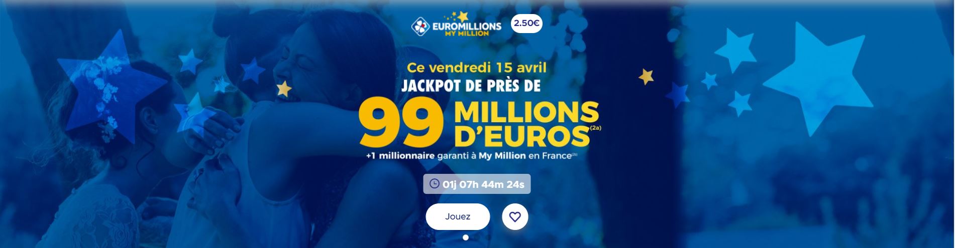 EuroMillions vendredi 27 mai : 17 millions d'euros à remporter !