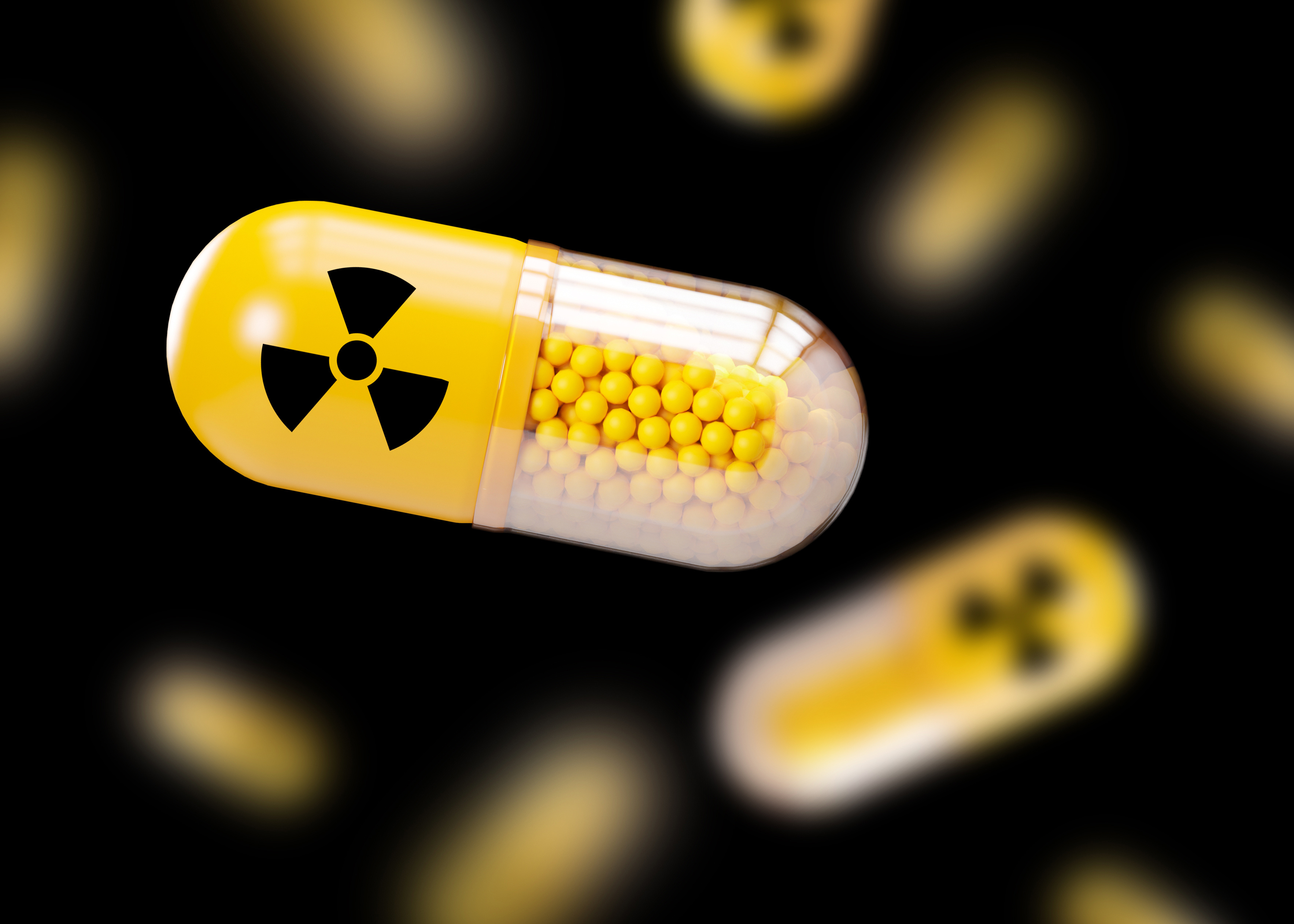 Des études précliniques ont montré qu'une capsule expérimentale pouvait éliminer efficacement de nombreux contaminants radioactifs. © Creative_Bird, Adobe Stock