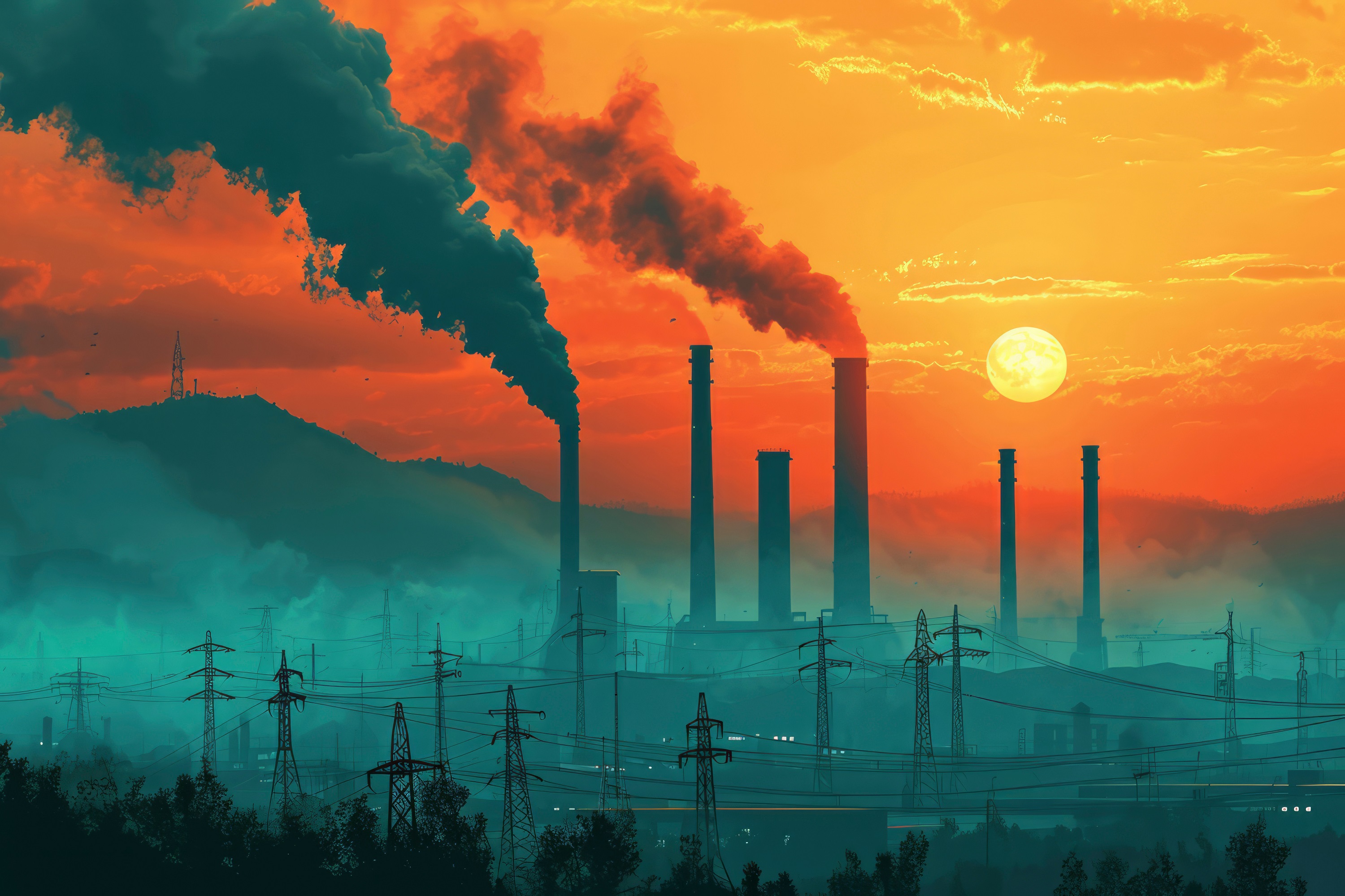 L'augmentation des gaz à effet de serre sur terre est directement liée à la révolution industrielle. © surassawadee, Adobe Stock