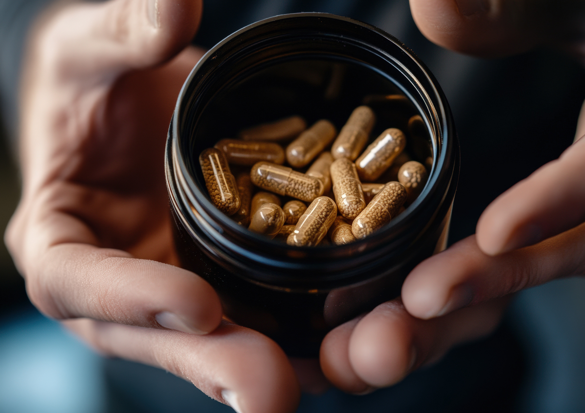 Les gélules de selles déshydratées pourraient permettre de prendre en charge les infections intestinales par des bactéries résistantes aux antibiotiques. © JuliaArnhem, Adobe Stock (image générée avec IA)