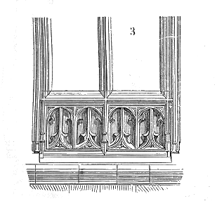 L'allège est un petit mur situé entre le sol et la fenêtre. © domaine public, Wikimedia Commons