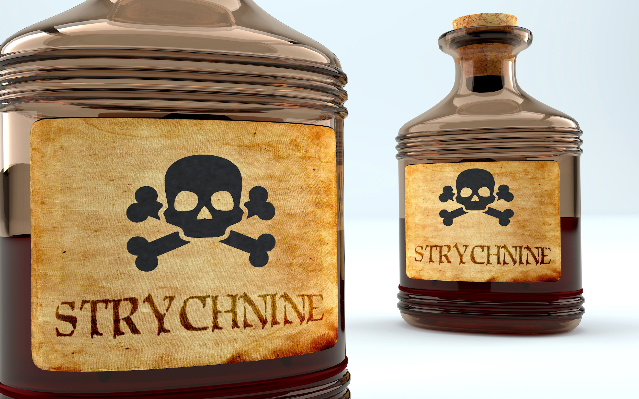 La strychnine est un poison très rapide et violent. © GoodIdeas, Adobe Stock