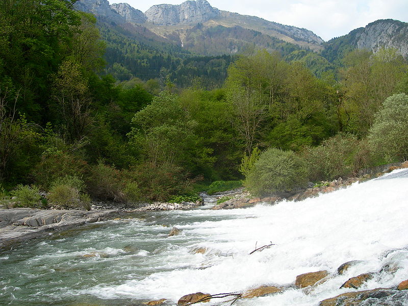 La directive cadre sur l’eau doit assurer d'atteindre un bon état de toutes les masses d’eau européennes en 2015. © Totodu74, Wikimedia domaine public