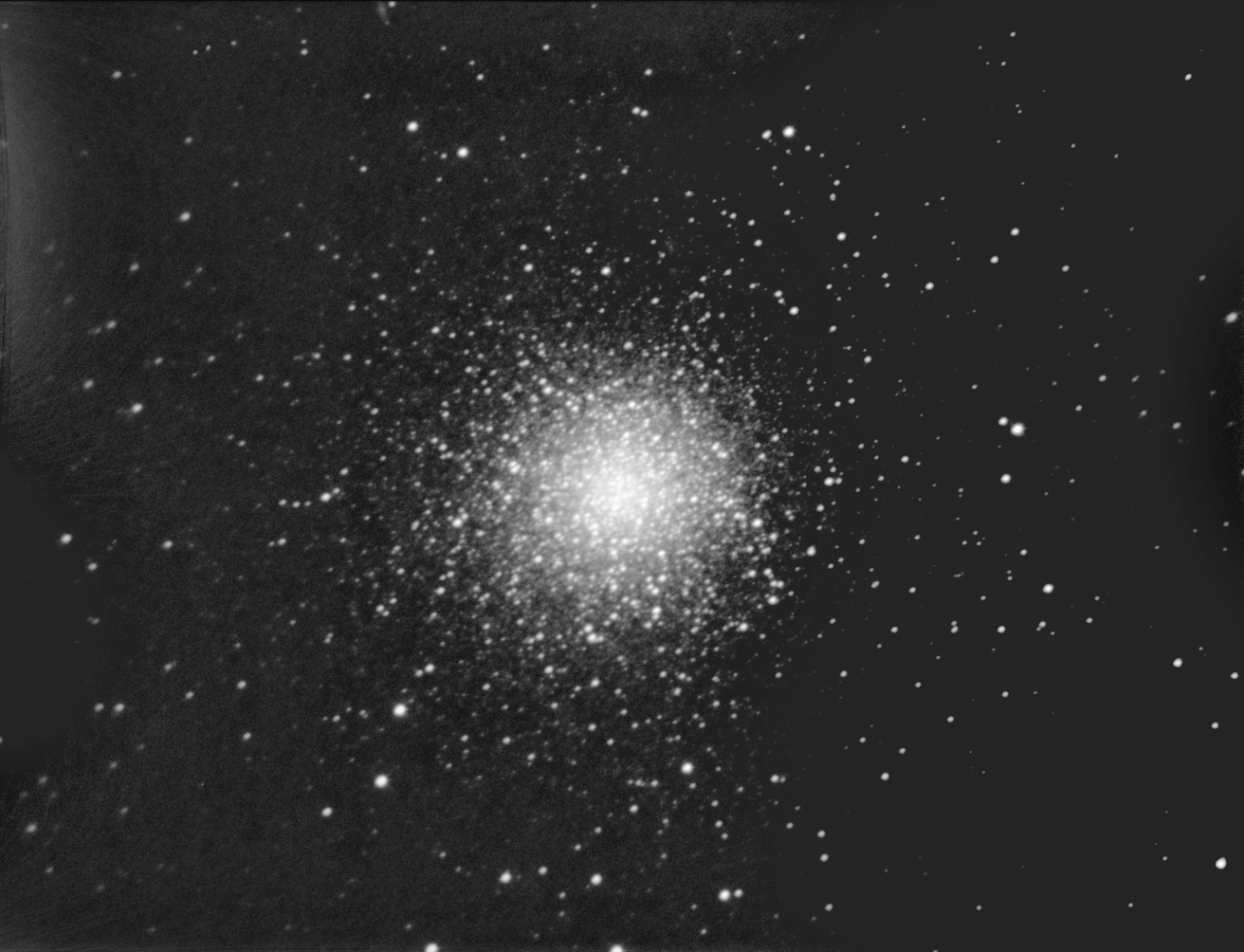 Image réalisée par "Chamois" (son pseudo sur le forum astro de Futura-Sciences) en 1 heure 10 de pose avec une caméra CCD et un télescope de 200mm de diamètre.