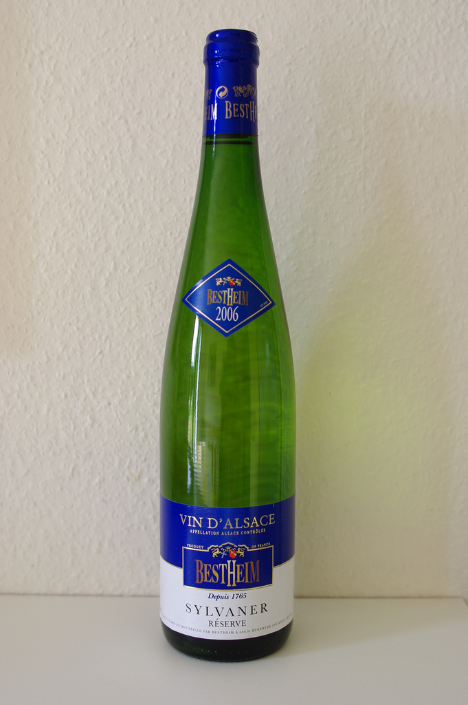 Le Sylvaner d'Alsace&nbsp;est un&nbsp;vin blanc français&nbsp;produit&nbsp;à partir du&nbsp;cépage Sylvaner&nbsp;B situé en&nbsp;Europe centrale. ©&nbsp;balise42, Flickr, CC BY-SA 2.0