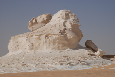 Craie du désert blanc © François Michel