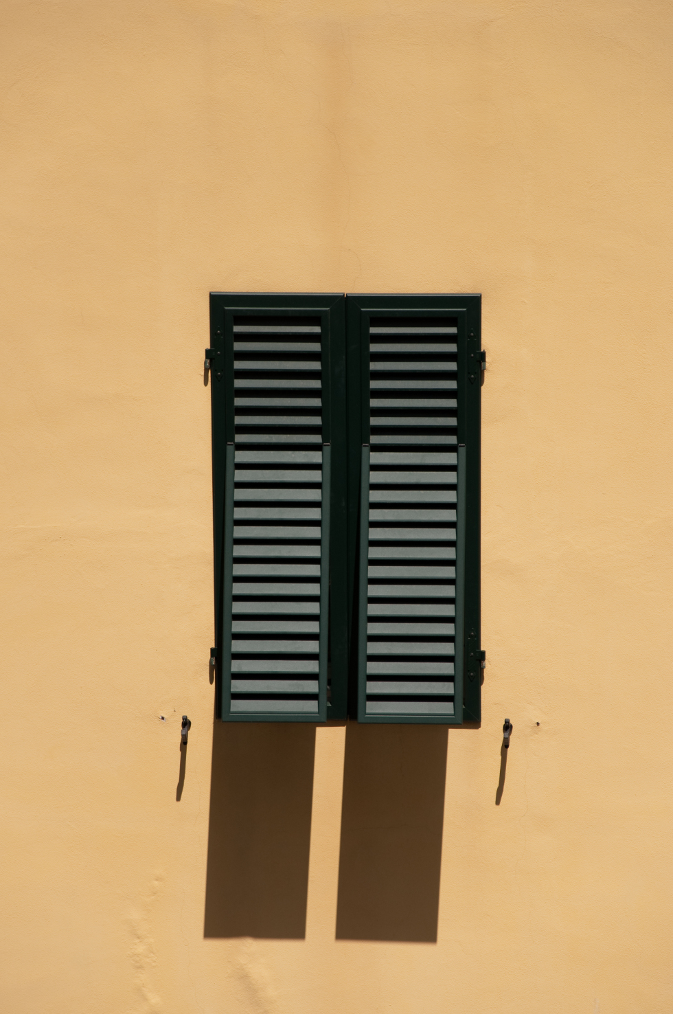 Les persiennes sont des sortes de volets protégeant du soleil et laissant passer l'air. © H005, Domaine public, Wikimedia Commons