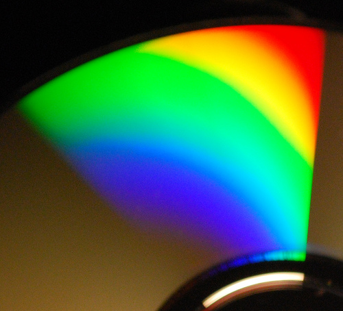 Le spectre lumineux d’une ampoule à incandescence, dont l’IRC est proche de 100. © Jason-Morrison CC by-nc 2.0