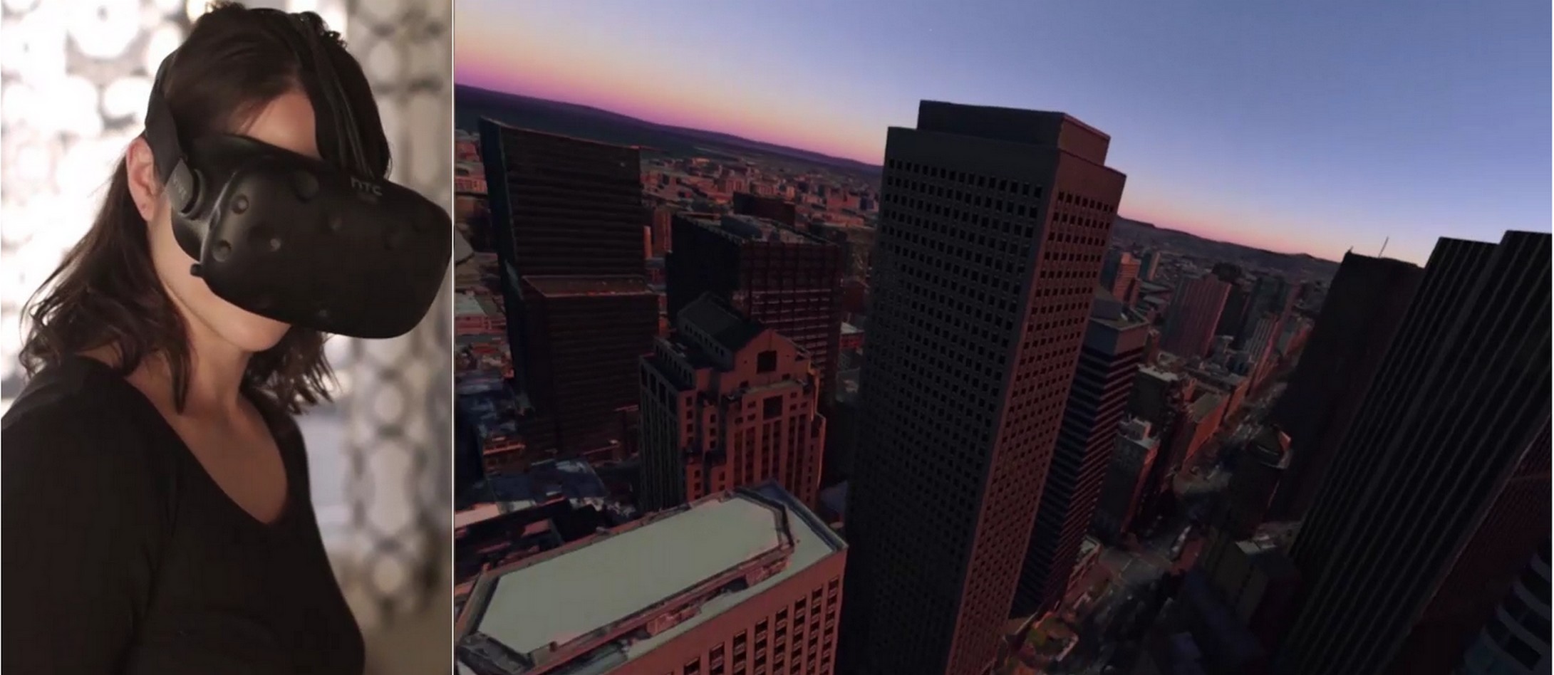 L’application Google Earth VR permet de s’immerger dans le décor pour partir à la découverte de villes, paysages et monuments à travers le monde entier. © Google