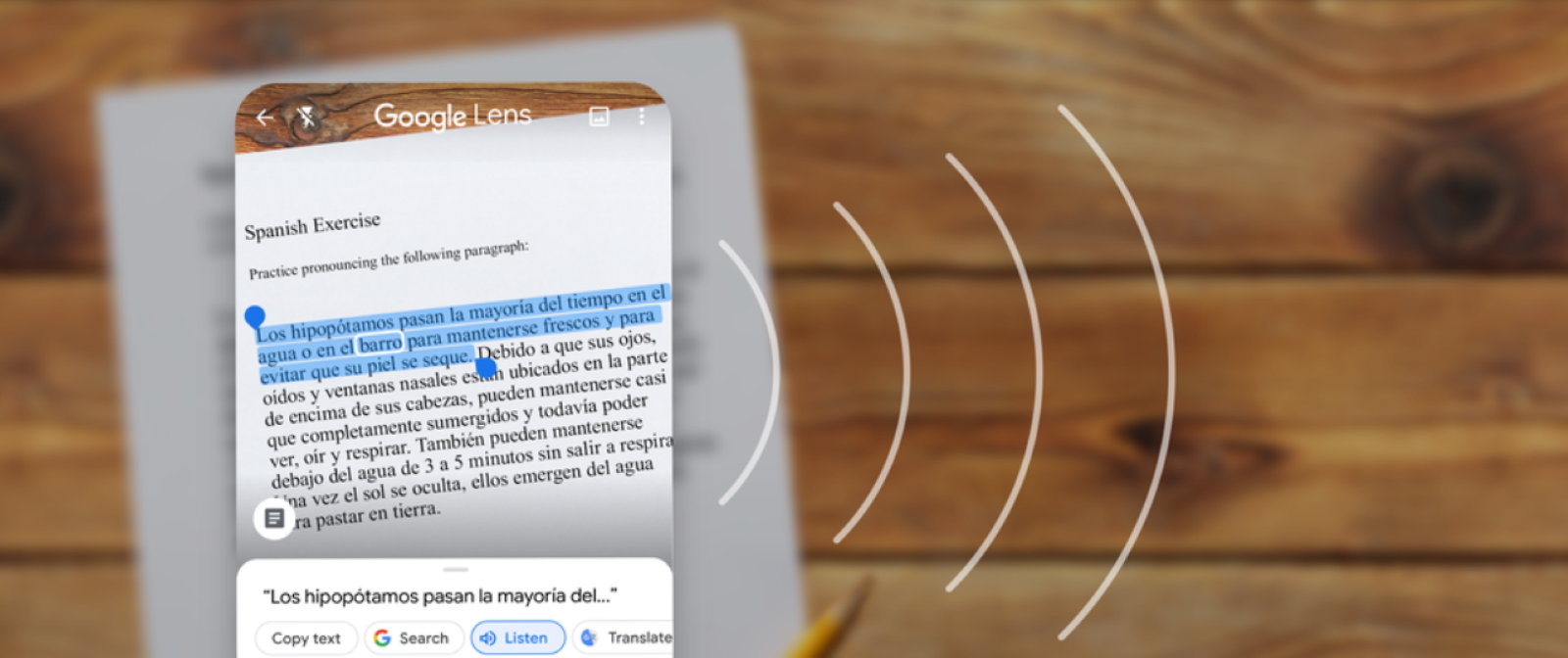 L’application Google Lens sait reconnaitre et extraire du texte d’une image et permet de le transmettre vers un ordinateur. © Google