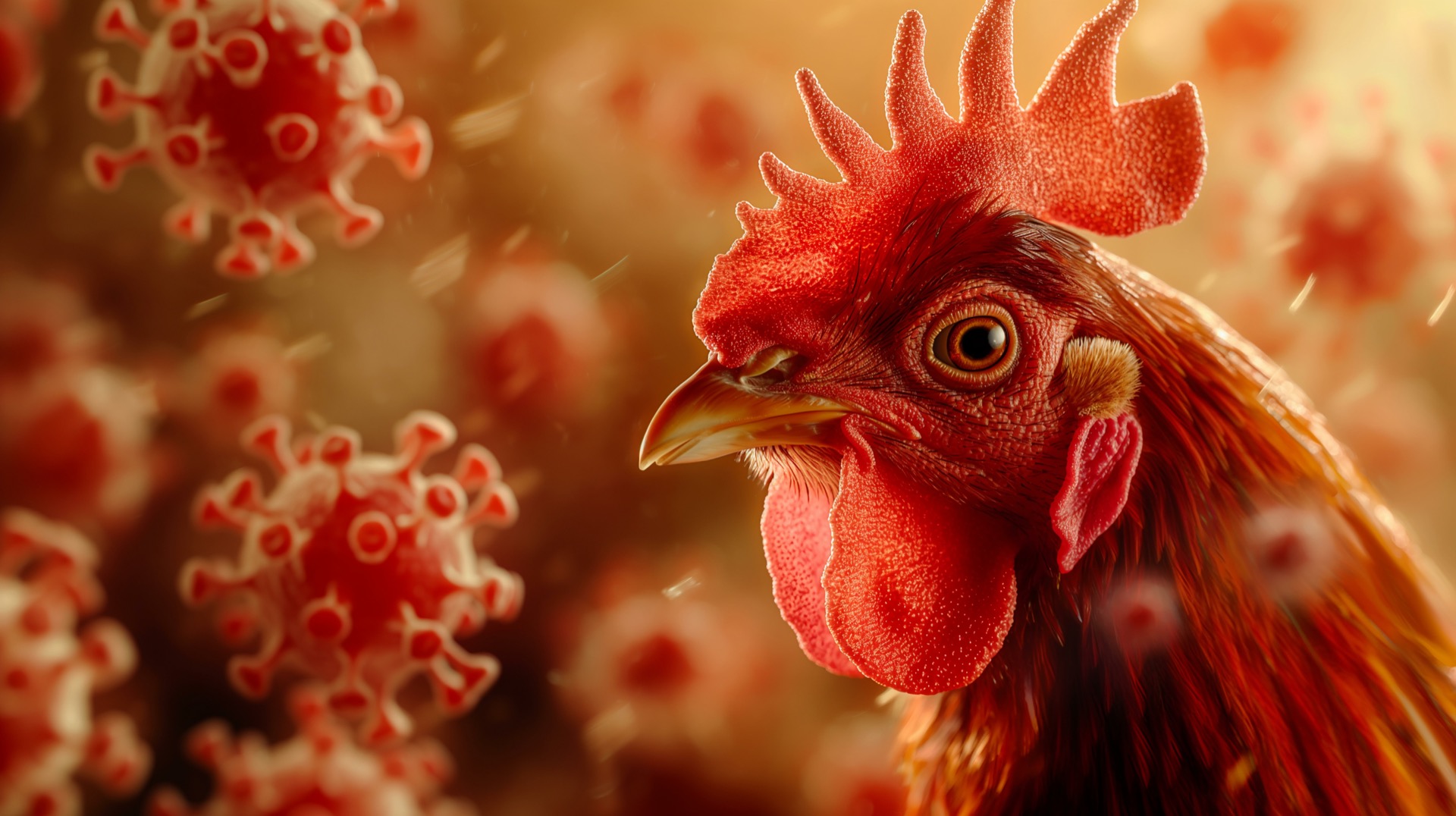 L'OMS confirme un premier décès dû à la contamination par le virus de la grippe aviaire H5N2. © Generative ART, Adobe Stock