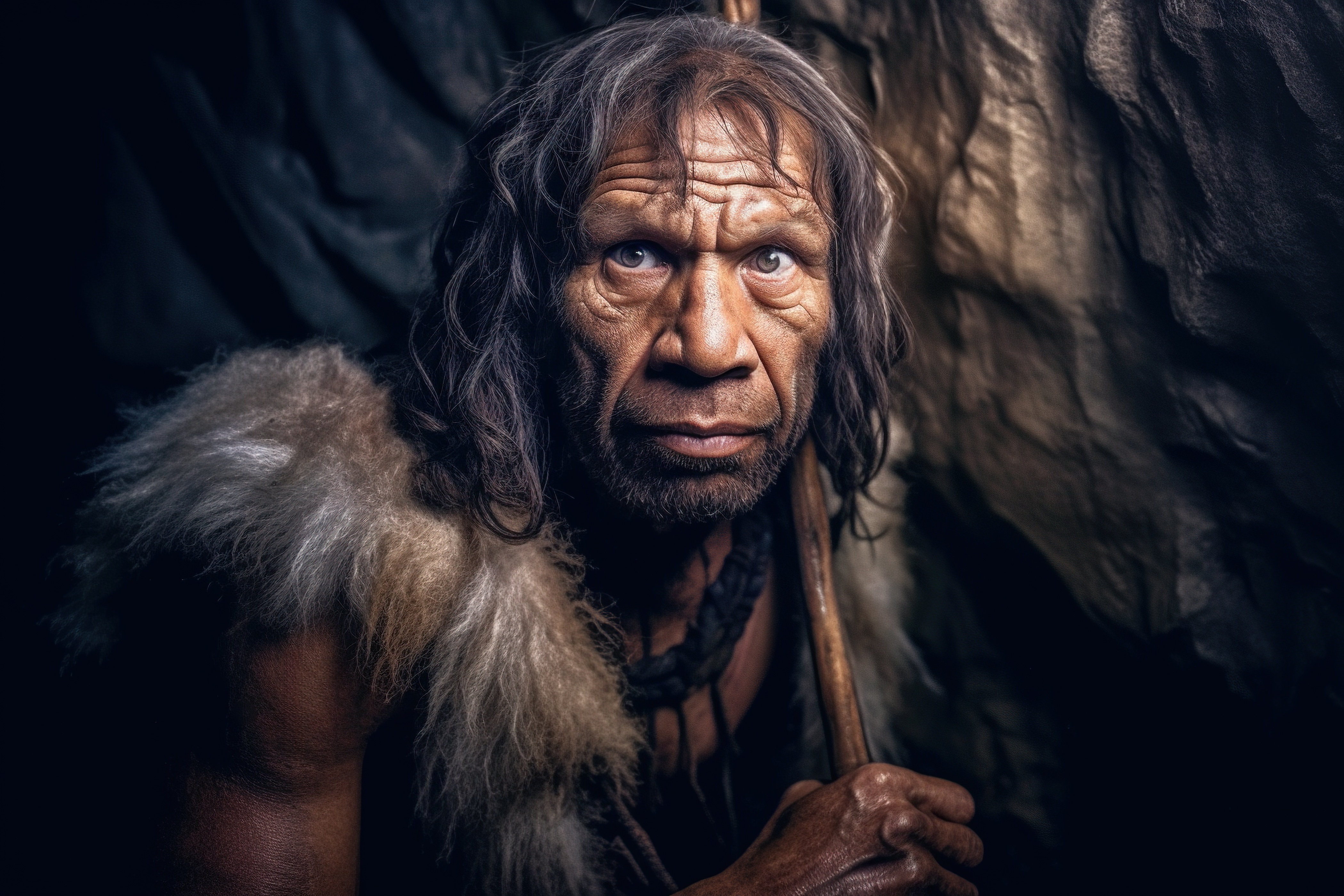 Le génome de Néandertal indique sa rencontre avec la lignée de l'Homme moderne avant son hybridation avec H.sapiens. © iridescentstreet, Adobe Stock