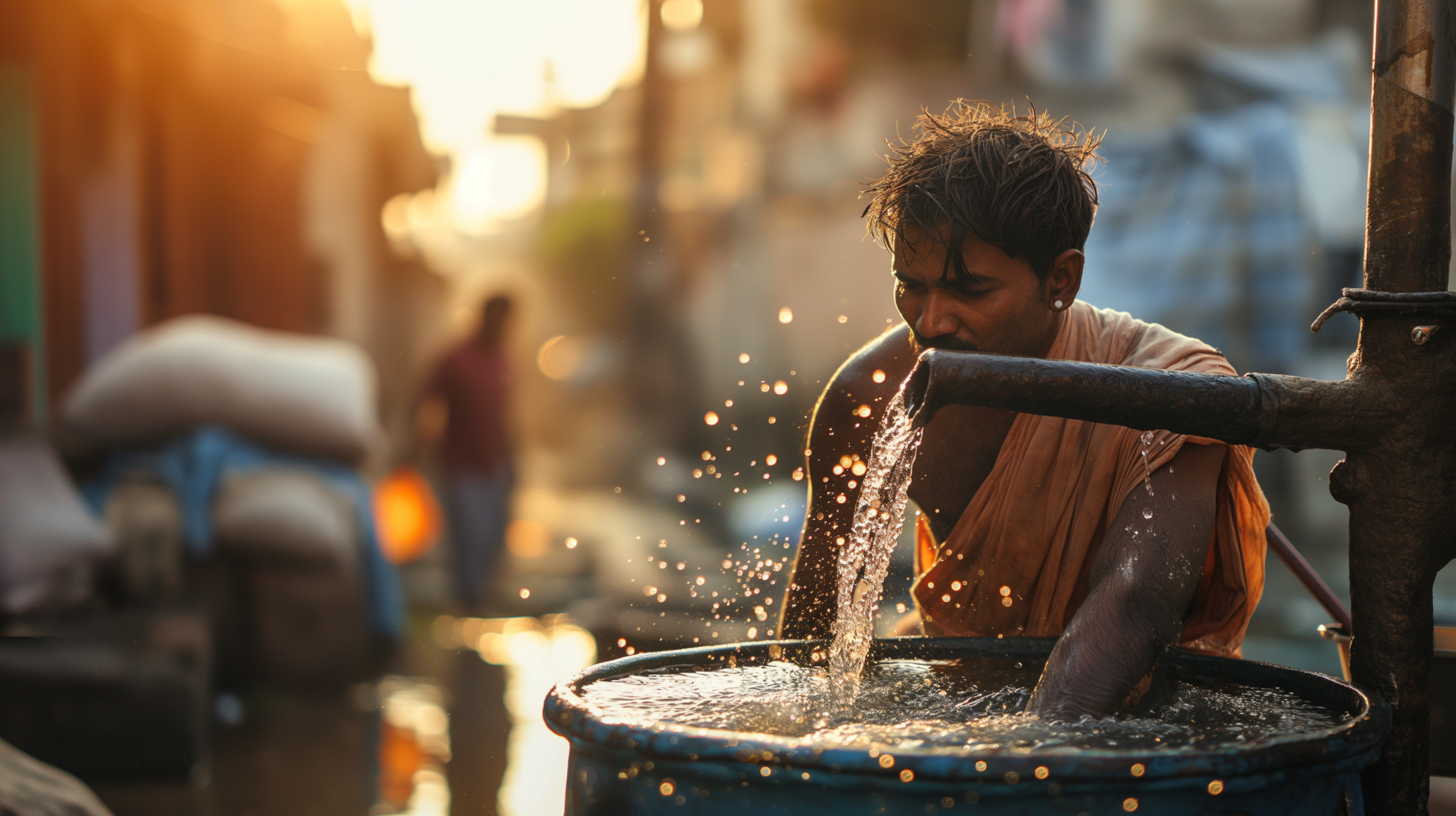 Les autorités indiennes estiment que plusieurs dizaines de millions de personnes manquent d'eau dans le pays. © Buri.a, Adobe Stock