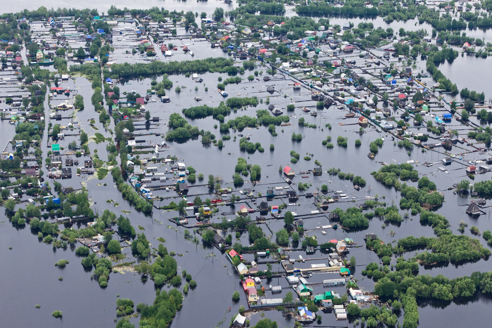 Les inondations causent des dommages importants. © Vladimir Melnikov, Fotolia