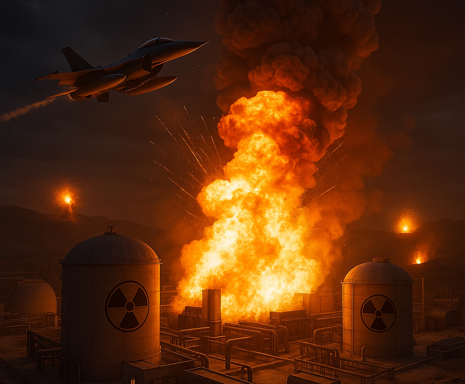 Les installations d’enrichissement d’uranium sont la clé du problème. © SB, ChatGPT