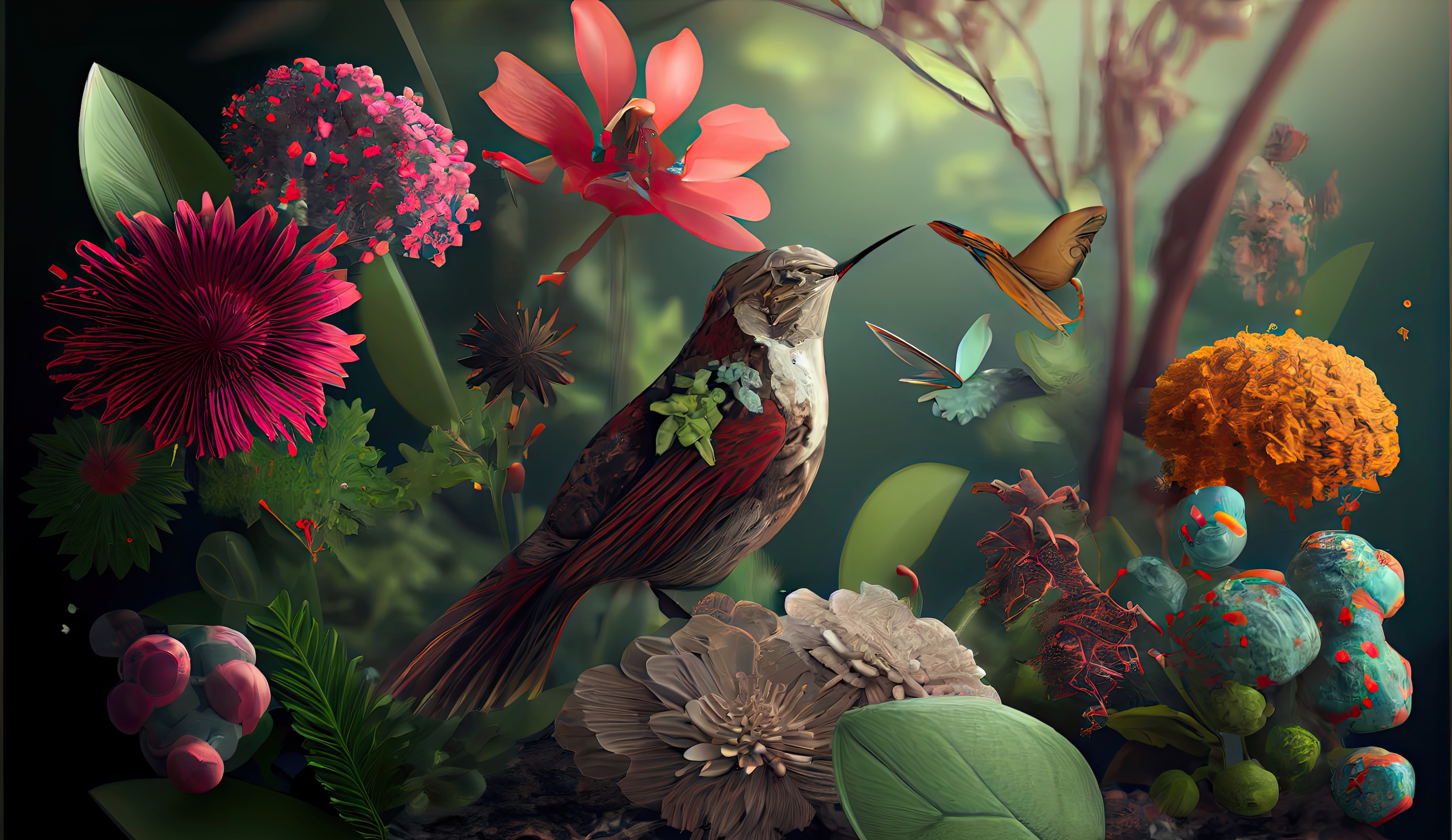 Journée mondiale de la biodiversité le 22 mai. Image générée par une IA. © Aukid, Adobe Stock