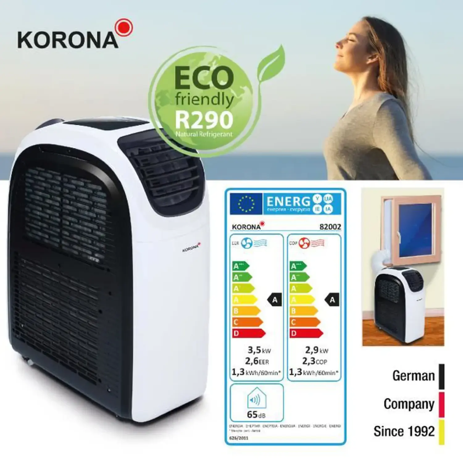 Soldes : -365 € de réduction sur ce climatiseur mobile Korona ultra performant