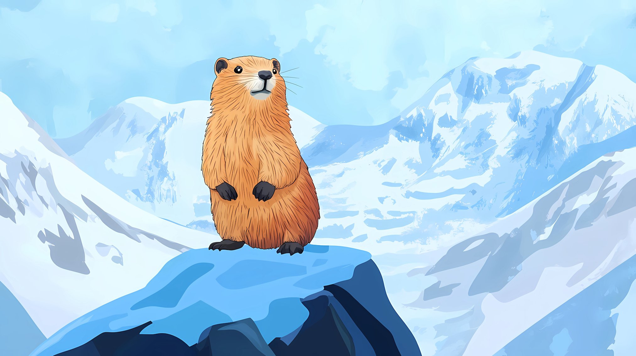 Les lemmings ne cherchent pas à se tuer, ils cherchent simplement à survivre, comme tous les autres animaux de la planète. © Thiago, Adobe Stock (image générée avec IA)