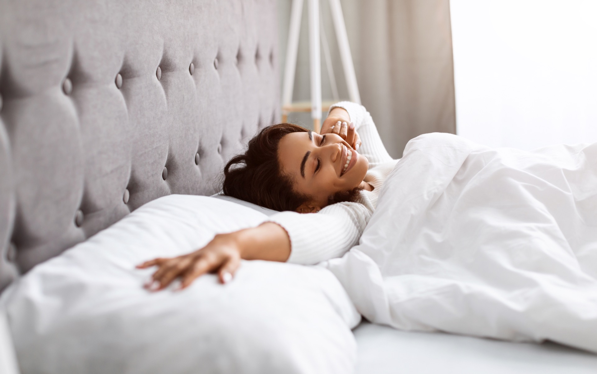 Matière, tissage, nombre de fils, label ? Qu'est-ce qui confère sa qualité au linge de lit ? © Prostock-studio, Adobe Stock