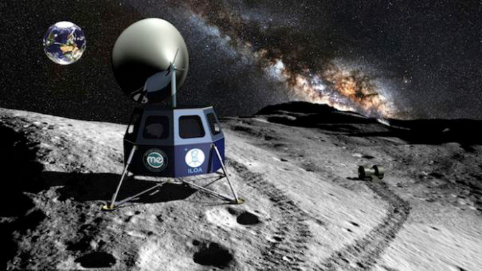 Dans les cartons depuis le milieu des années 2000, le projet d'observatoire lunaire d'Iloa trouve un second souffle avec la décision de Moon Express de rejoindre ce projet. Lancement prévu à l'horizon 2016. © International Lunar Observatory Association