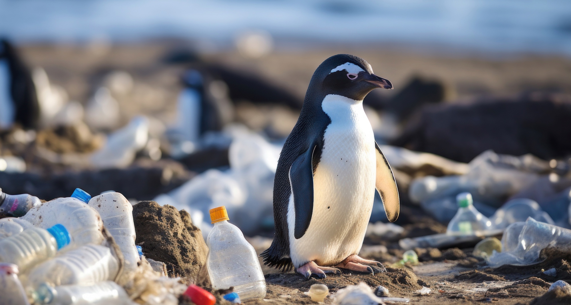Quasiment tous les oiseaux du pôle nord et du pôle sud ont du plastique dans leurs estomacs. © Wararat, Adobe Stock