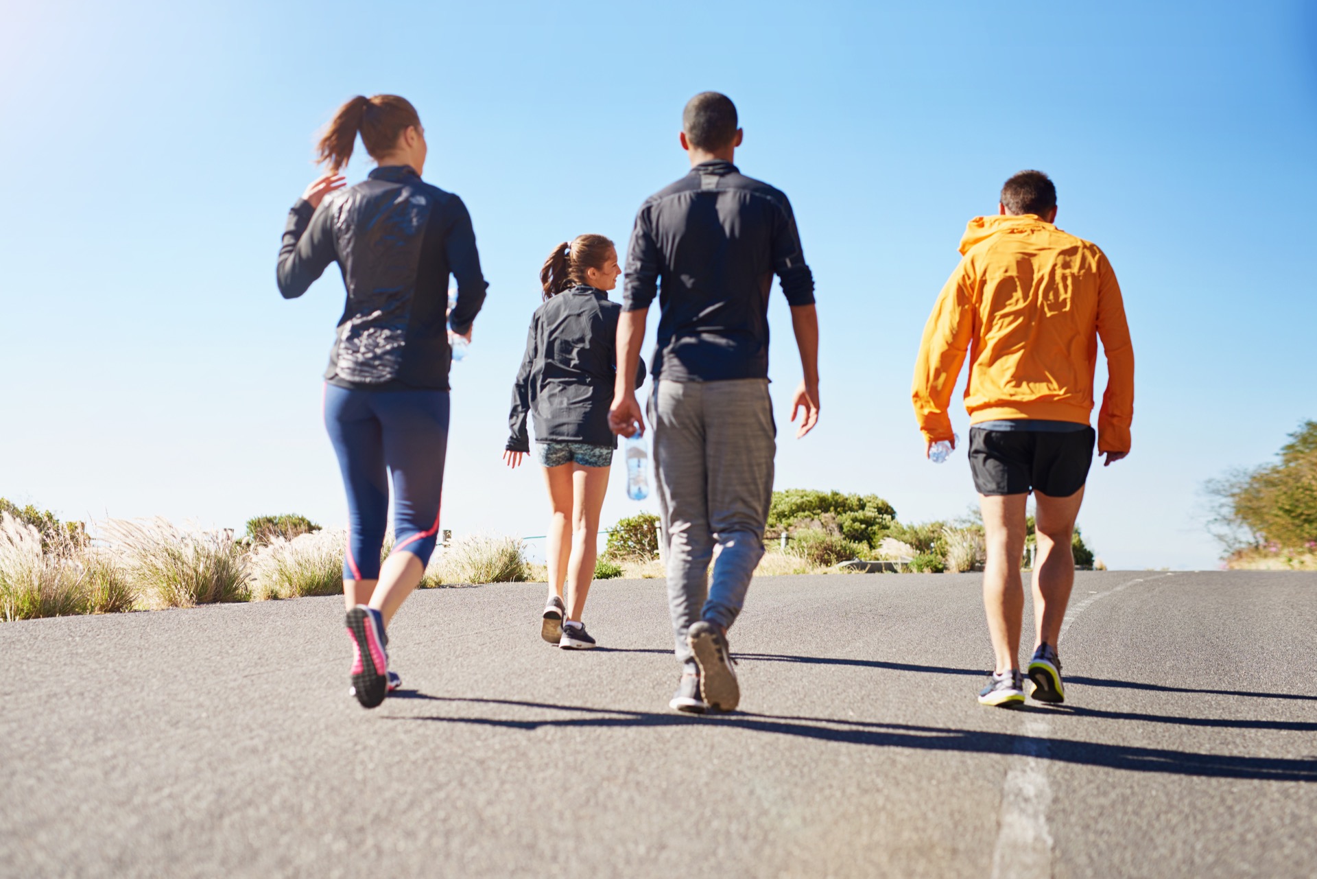 Bouger, marcher, sauter, l'activité physique est essentielle pour lutter contre la sédentarité et prévenir le diabète. © PeopleImages.com, Yuri A, Shutterstock