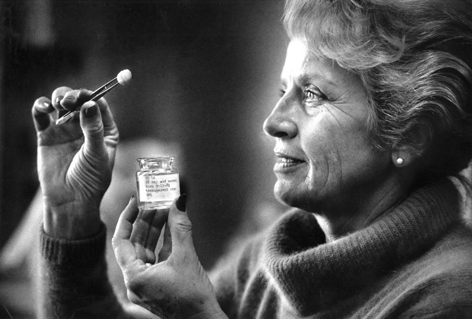 Marian Diamond est la première scientifique à avoir pu disséquer le cerveau d'Einstein. Elle est la pionnière des neurosciences. © Berkeley University&nbsp;