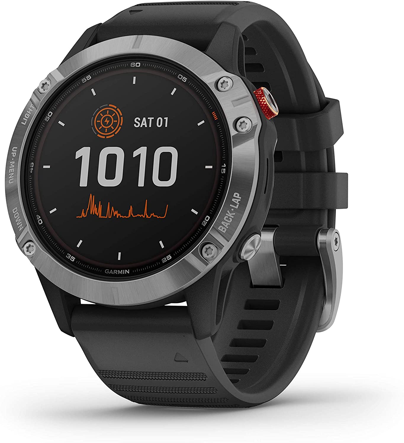 Vente Flash : la montre connectée&nbsp;Garmin Fenix 6 Solar&nbsp;© Amazon