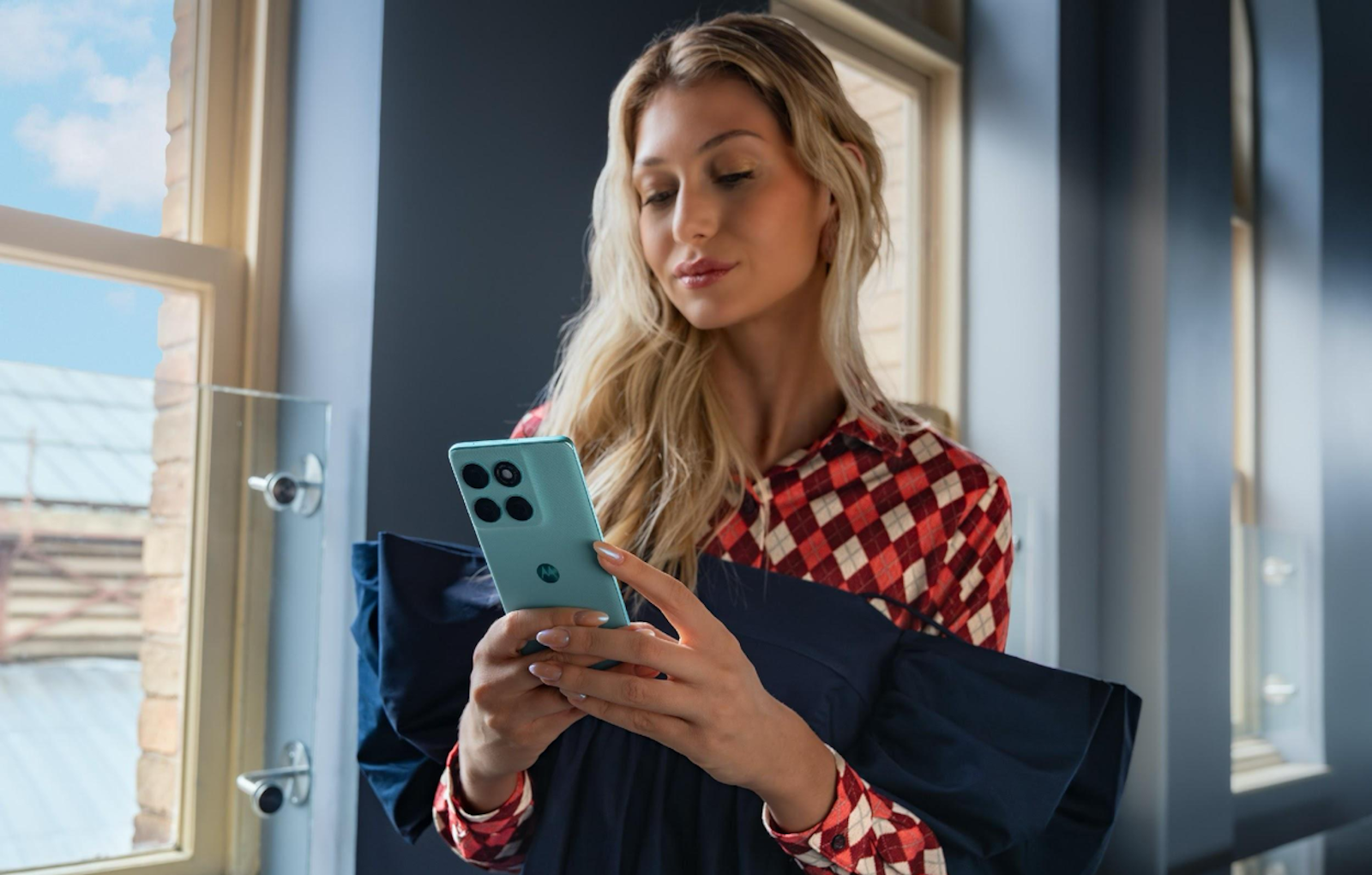 Un smartphone milieu de gamme qui fait beaucoup. © Motorola