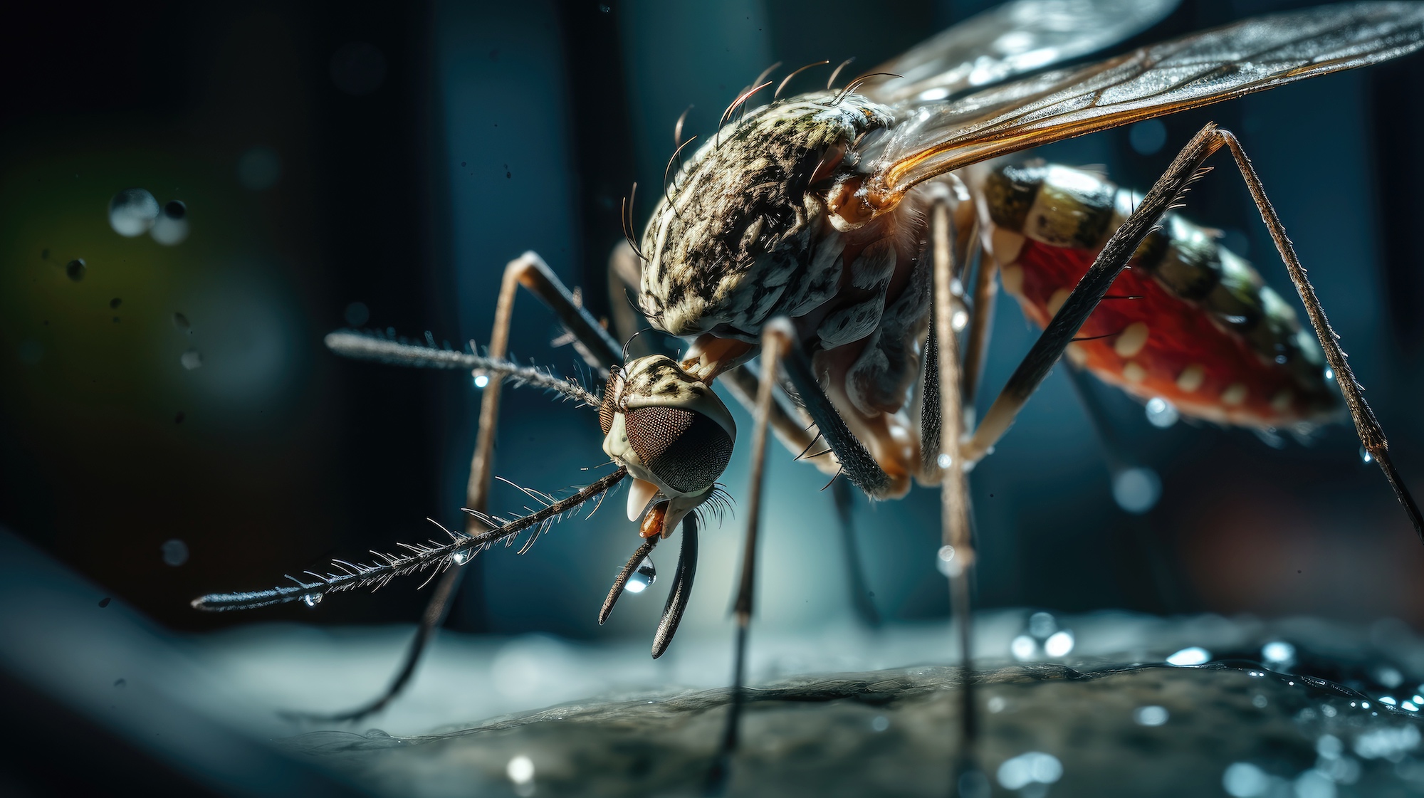Illustration d'un moustique générée à l'aide d'une IA. © musa, Adobe Stock