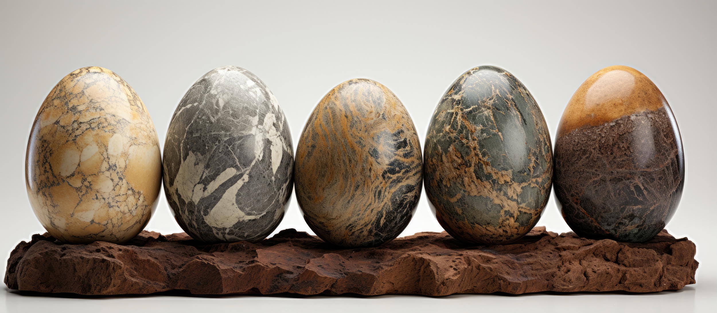 Photo de l'œuf antique, vieux de 1 700 ans, retrouvé lors de fouilles au centre de l'Angleterre. L'artefact mesure quelques 4,5 cm. © 2ragon, Adobe Stock 