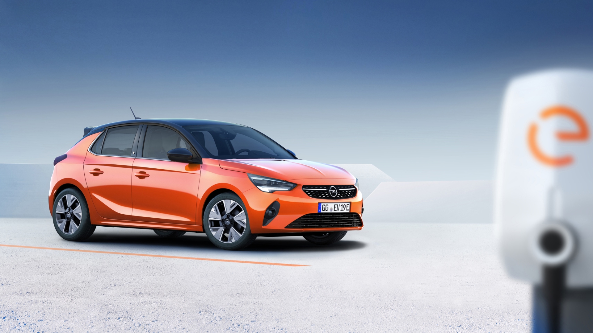 La nouvelle Corsa-e arrivera en fin d’année. © Opel