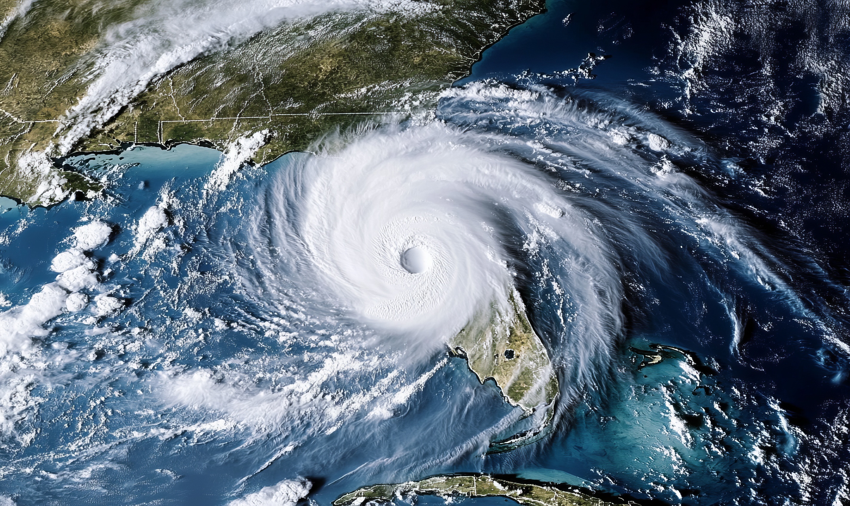 Les États-Unis ont connu leur deuxième ouragan le plus coûteux de l'histoire du pays, avec Helene. © Александр Михайлюк, Adobe Stock (image générée par l'intelligence artificielle)