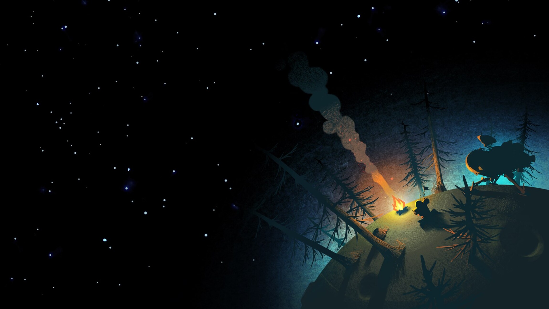 Illustration extraite du jeu. © Outer Wilds, Mobius Digital, Annapurna Interactive